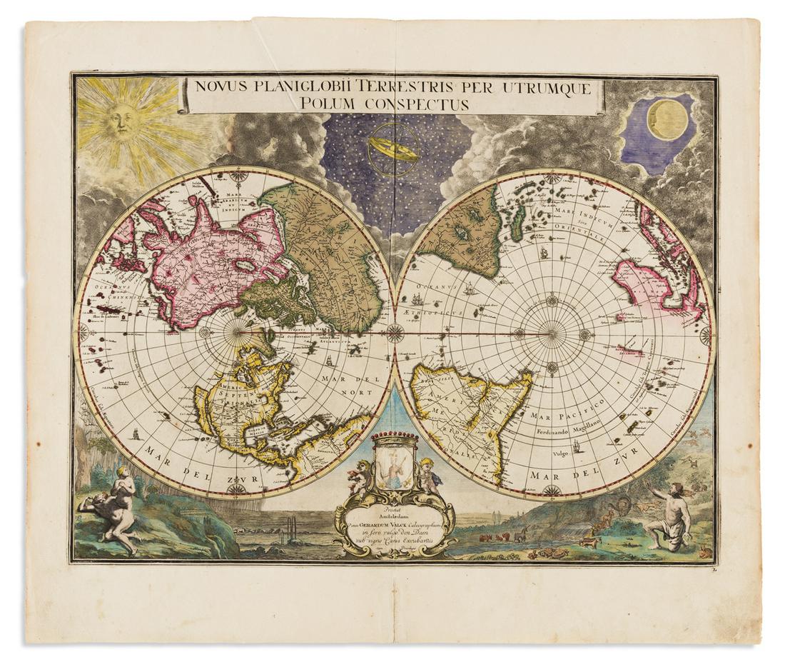 BLAEU, JOAN; and VALCK, GERARD. Novus Planiglobii (1 of 1)