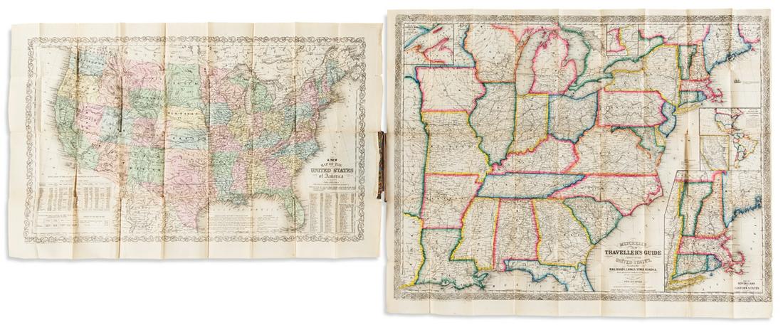 DESILVER, CHARLES. Mitchell's New Traveller's Guide (1 of 1)