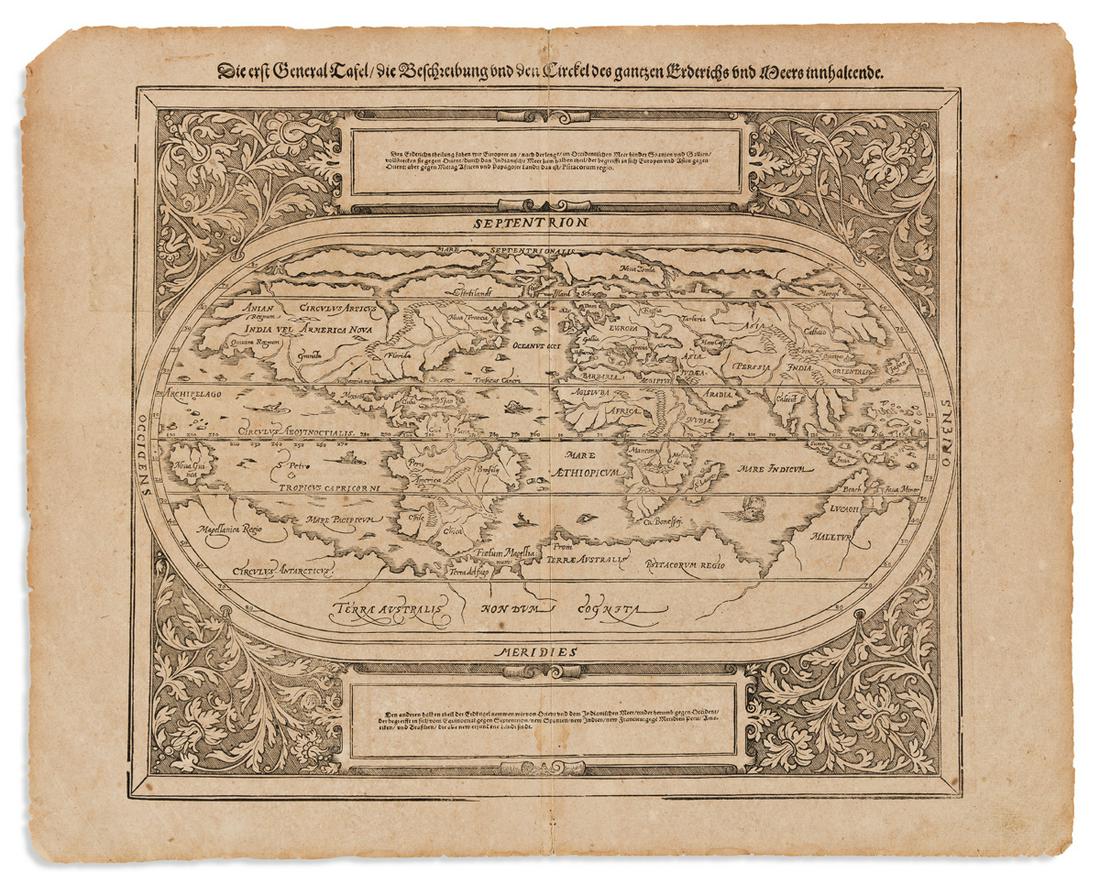 MÜNSTER, SEBASTIAN. Die Erst General Tafel / Die (1 of 1)