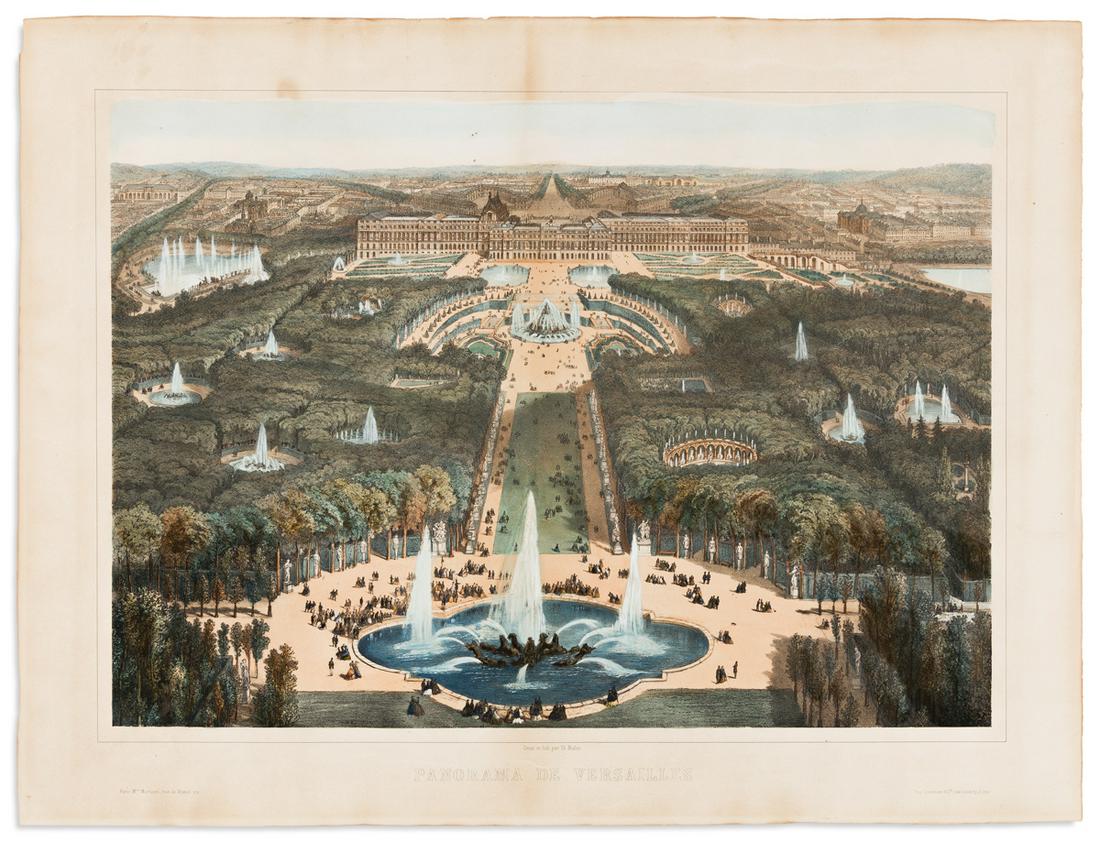 MULLER, THEODORE. Panorama de Versailles. (1 of 1)