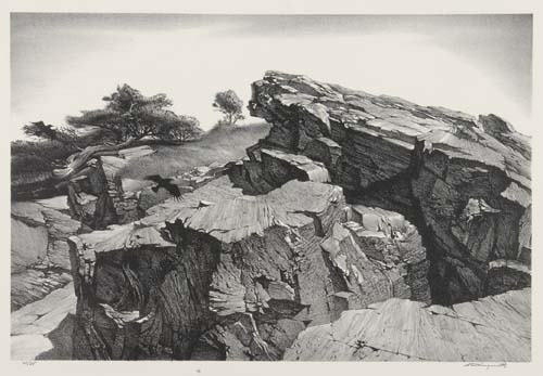 STOW WENGENROTH Two lithographs.