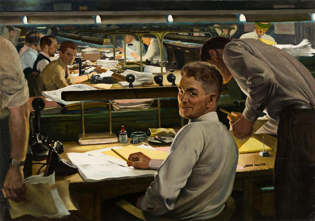 JOHN FALTER (1910-1982) "How about a nightcap when the (1 of 1)