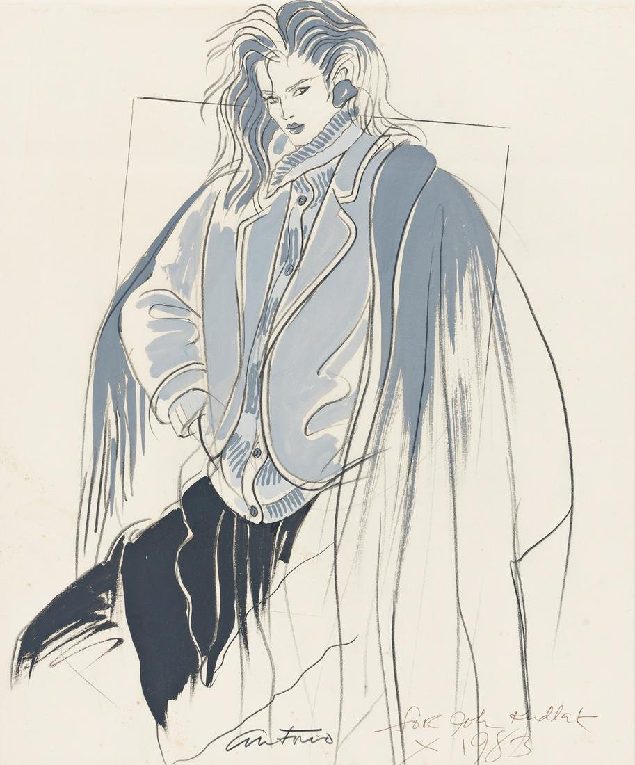 ANTONIO LOPEZ (1943-1987) Today's Fashions, Connecticut (1 of 8)