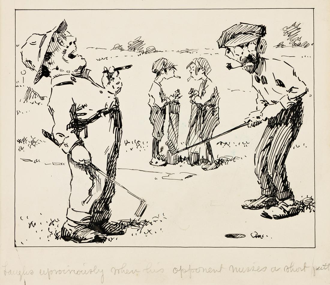 ARTHUR B. FROST (1851-1928) "Can this be the same man?" (1 of 7)