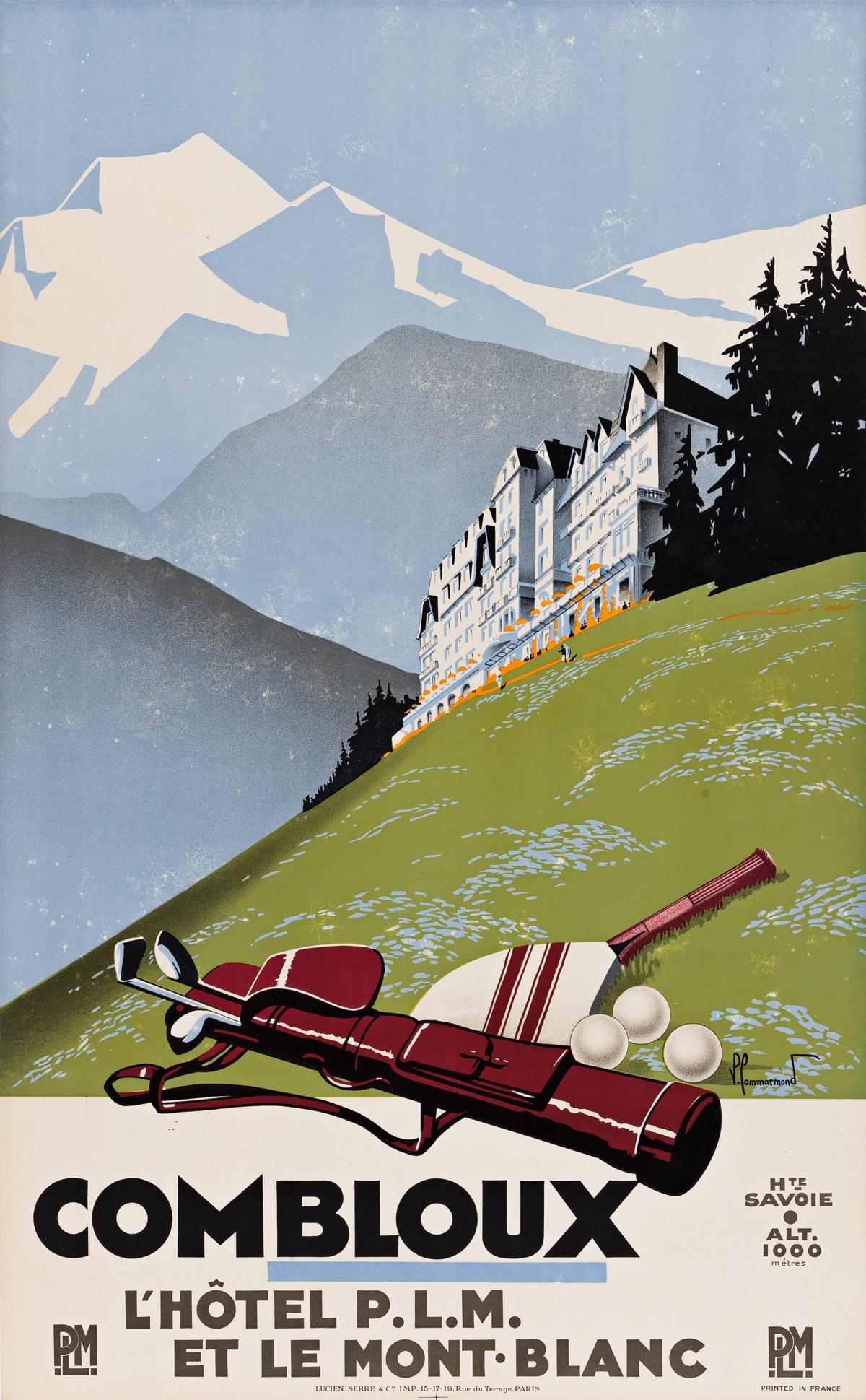 PIERRE COMMARMOND (1897-1983) "Combloux / l (1 of 1)