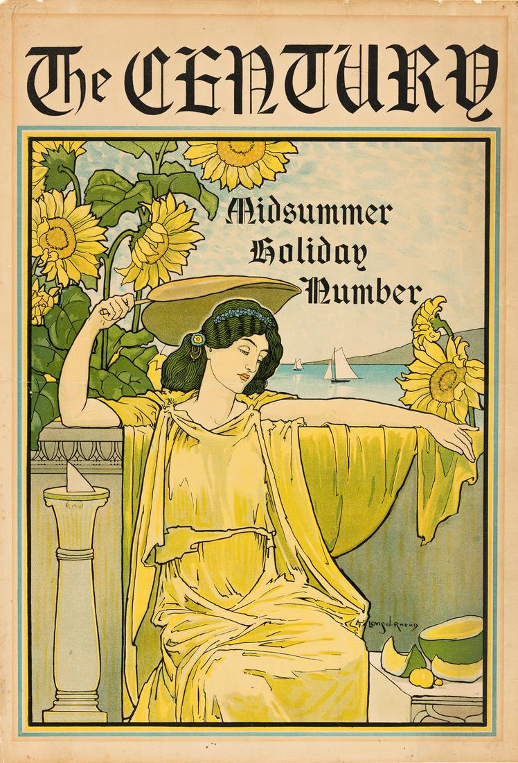 LOUIS J. RHEAD (1858-1926).  THE CENTURY / MIDSUMMER (1 of 1)