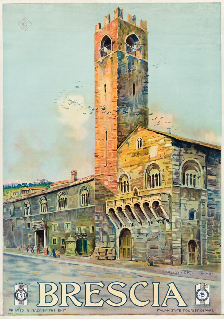 VINCENZO ALICANDRI (1871-1955).  BRESCIA. Circa 1928. (1 of 1)