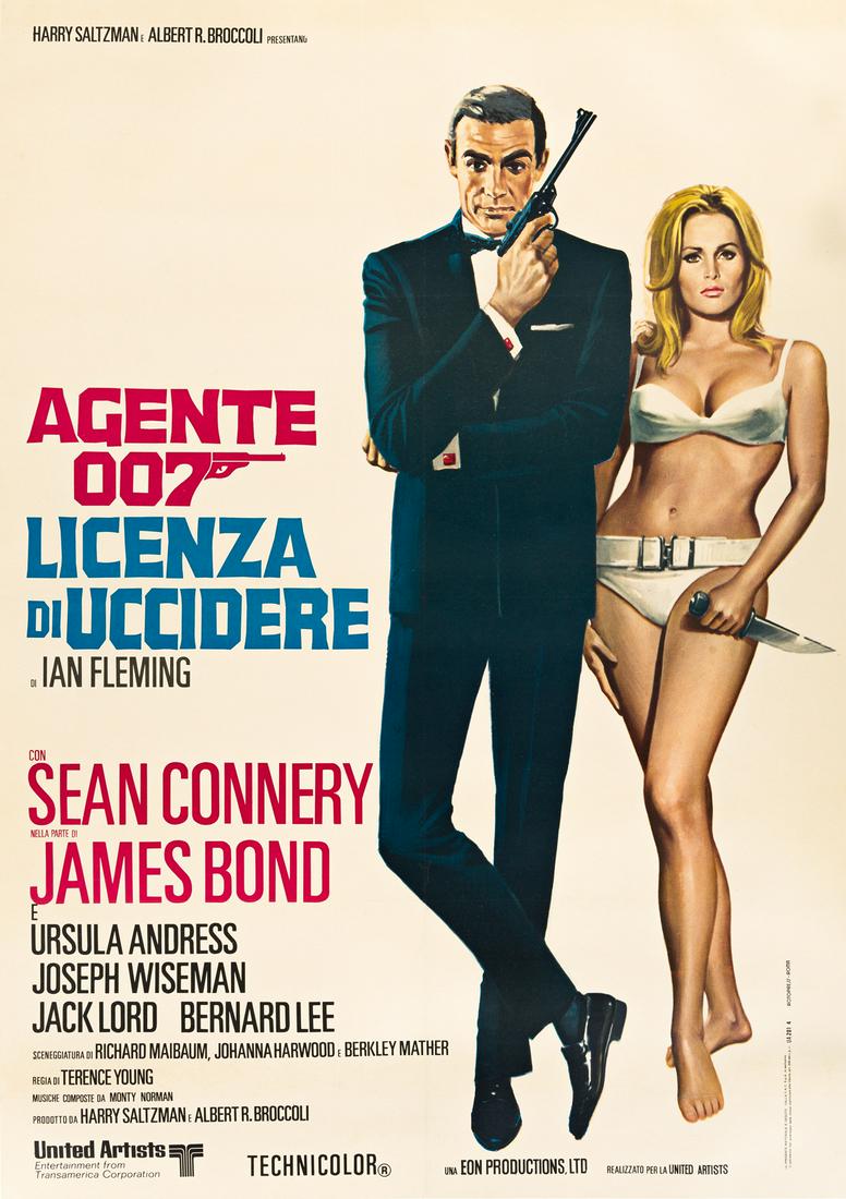 DESIGNER UNKNOWN.  AGENT 007 LICENZA DI UCCIDERE / [DR. (1 of 1)