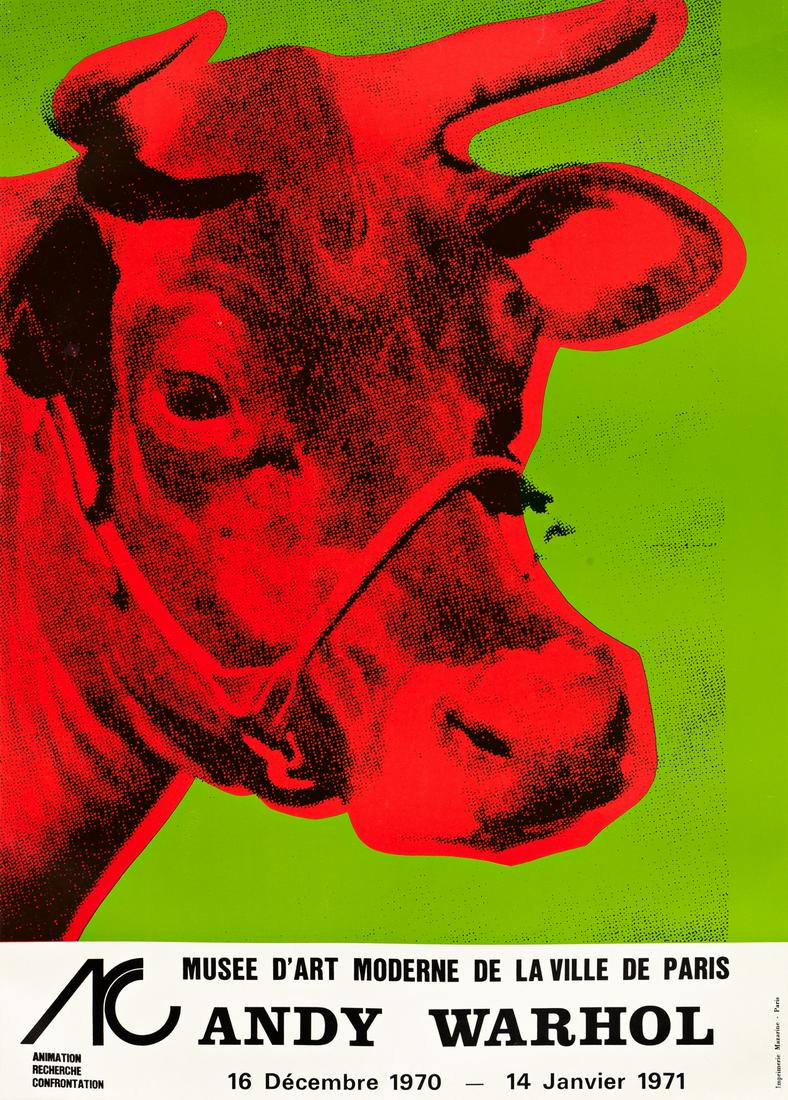 ANDY WARHOL (1928-1987).  MUSEE D'ART MODERNE DE LA (1 of 1)