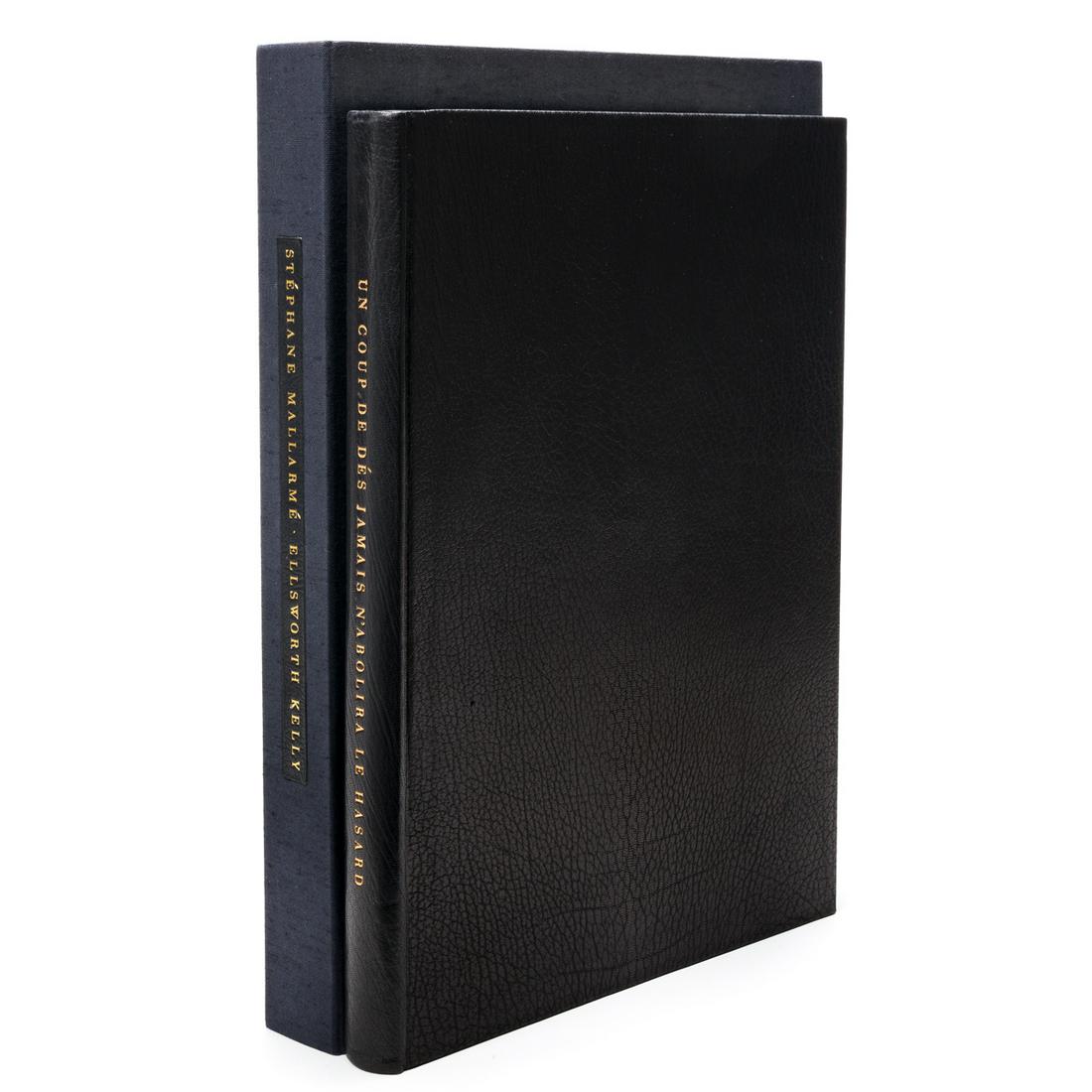 (LIMITED EDITIONS CLUB.) Mallarmé, Stéphane.: (LIMITED EDITIONS CLUB.) Mallarmé, Stéphane. Un Coup de Dés n'Abolira Jamais le Hasard. [A Throw of the Dice Will Never Abolish Chance.] Lithographs by Ellsworth Kelly. Folio, Nigerian 