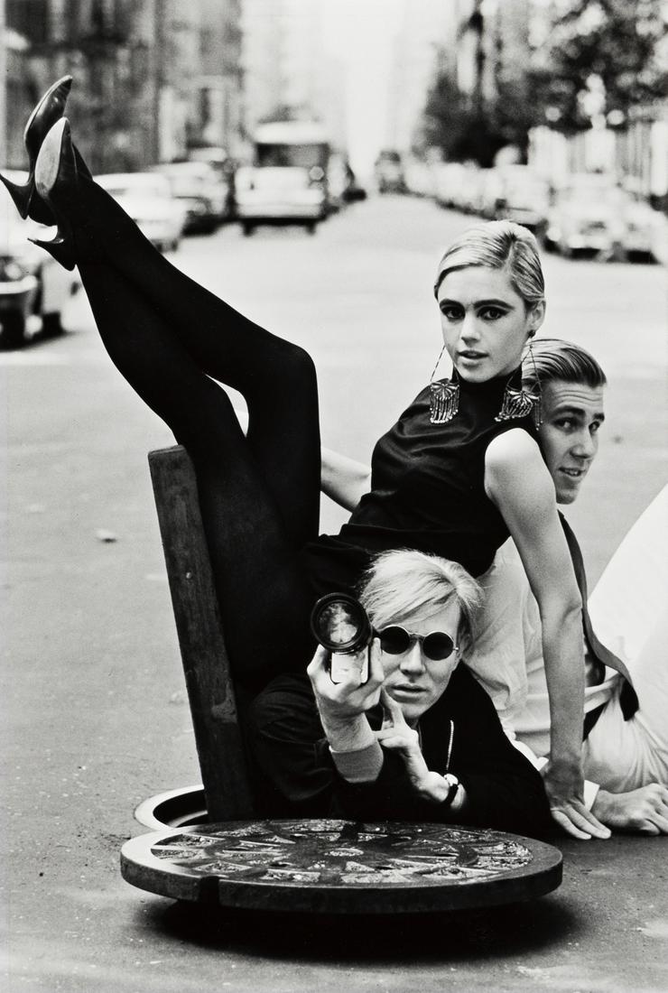 BURT GLINN (1925-2008) Andy Warhol with Edie Sedgwick (1 of 1)