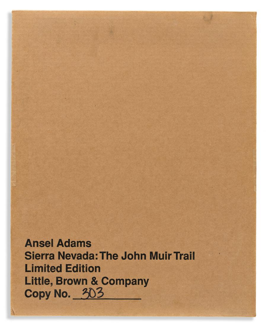 ANSEL ADAMS. Sierra Nevada, The John Muir Trail. (1 of 1)