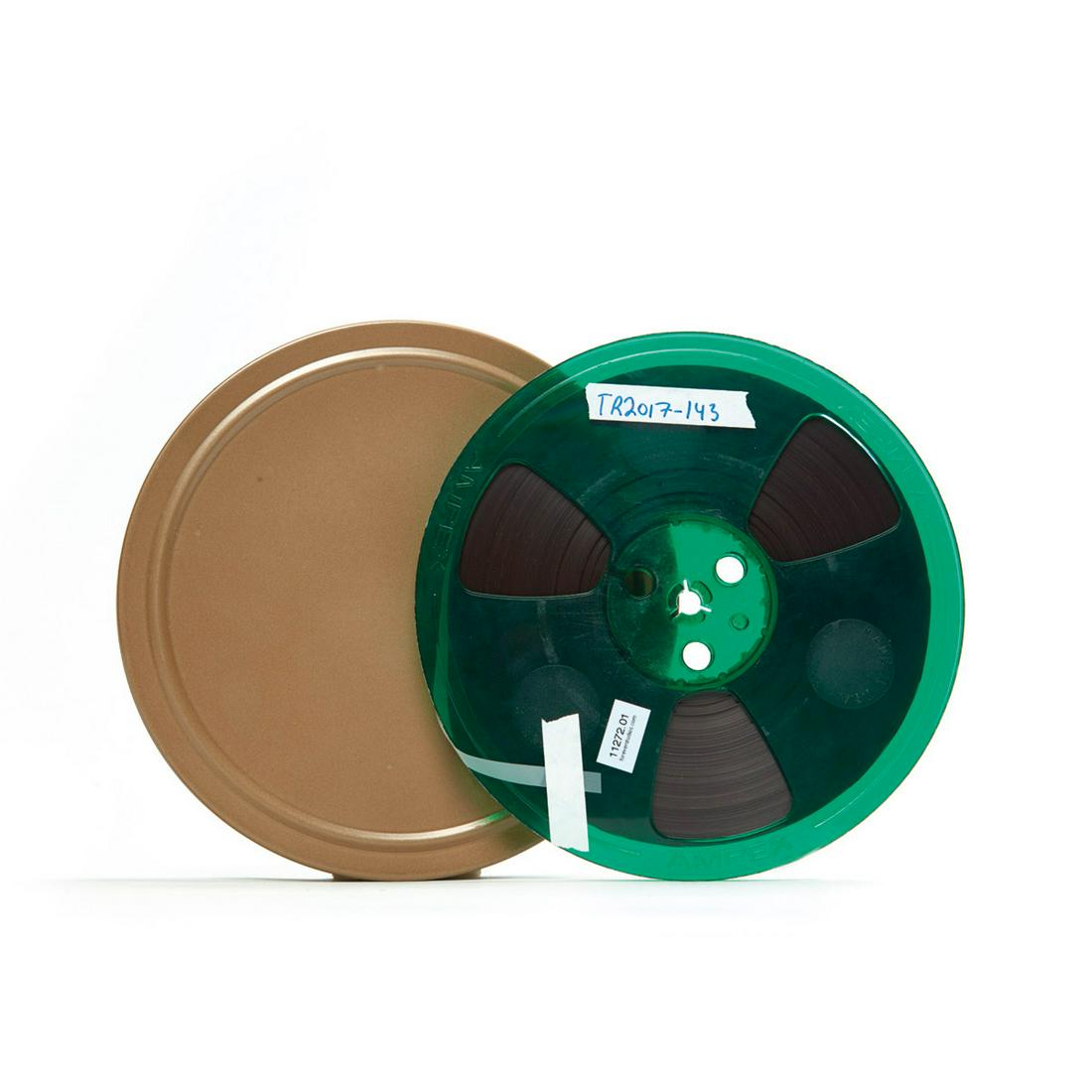 MARTIN LUTHER KING. Reel-to-reel tape recording of Dr.: "MY DEMAND IN WASHINGTON IS: REPENT, AMERICA!" MARTIN LUTHER KING. Reel-to-reel tape recording of Dr. King speaking to the SCLC board, January 1968. ¼-inch audio tape wound onto 7-inch green plas
