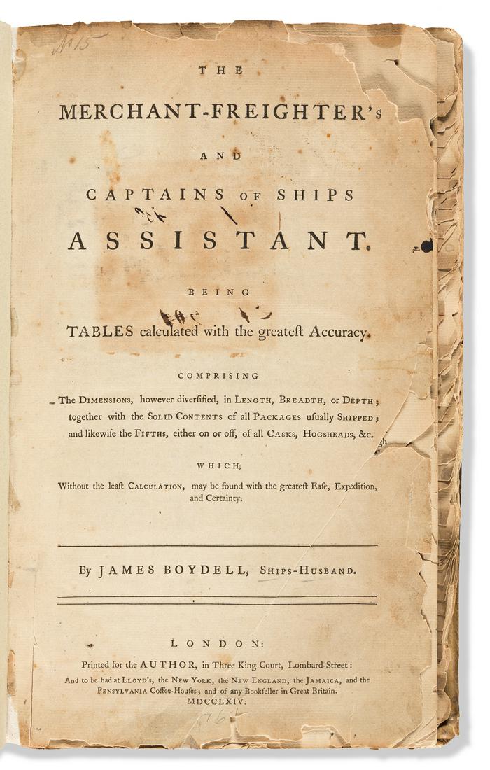 Boydell, James (Ship's-Husband) The (1 of 1)