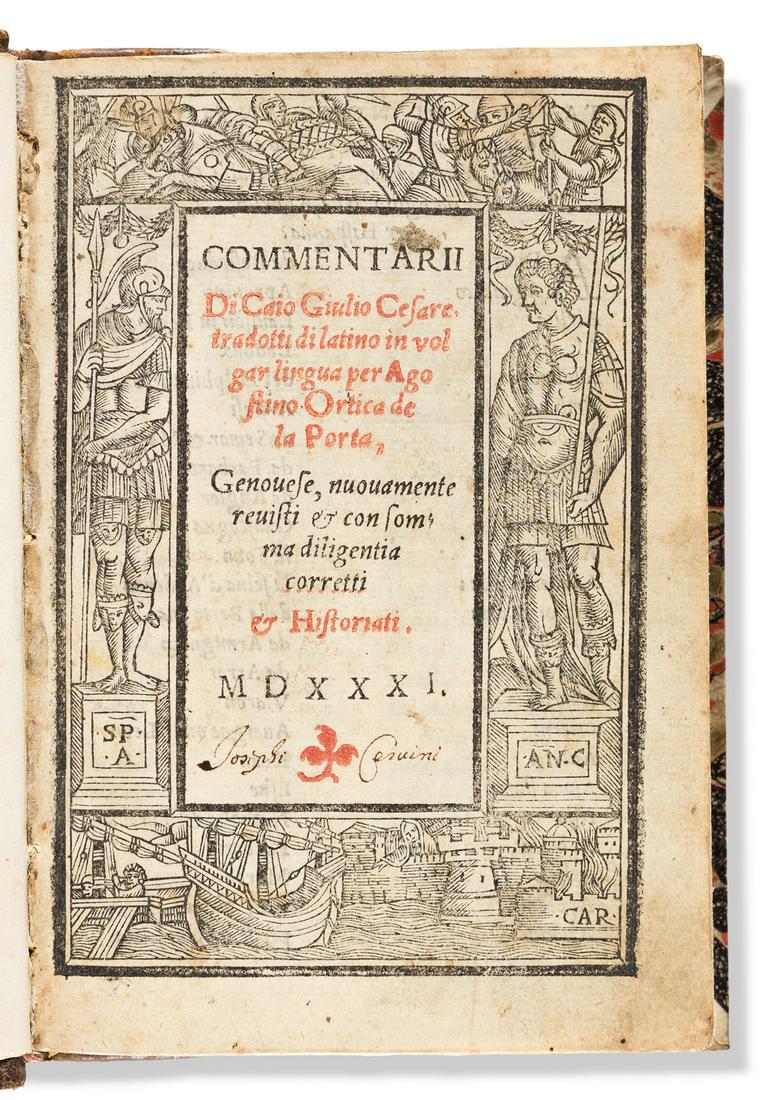 Caesar, Gaius Julius (100-44 BCE) Commentarii Tradotti (1 of 1)