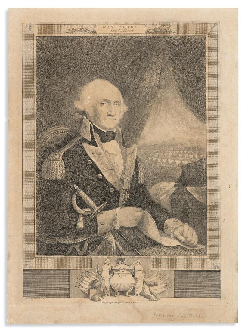 (WASHINGTON.) David Edwin, engraver. Washington, Sacred (1 of 1)