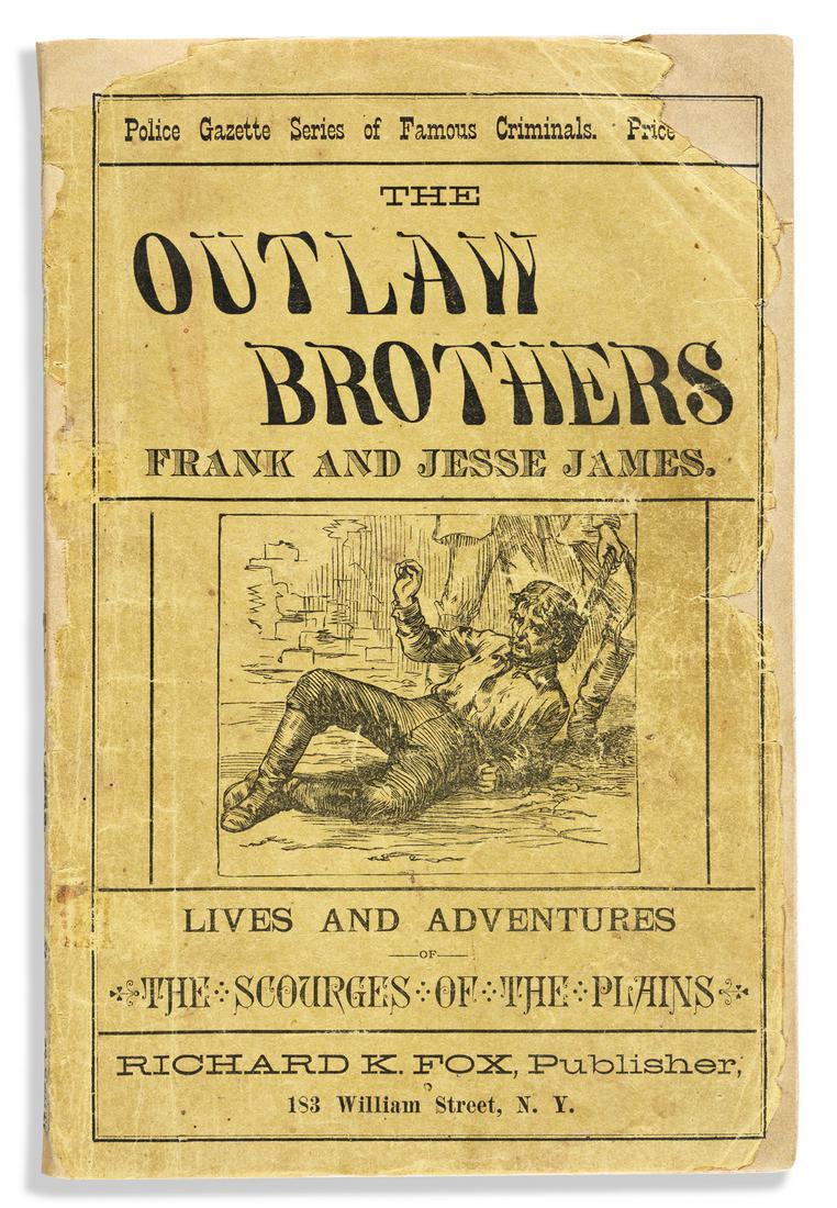 (CRIME.) [Thomas F. Daggett.] The Outlaw Brothers, (1 of 1)