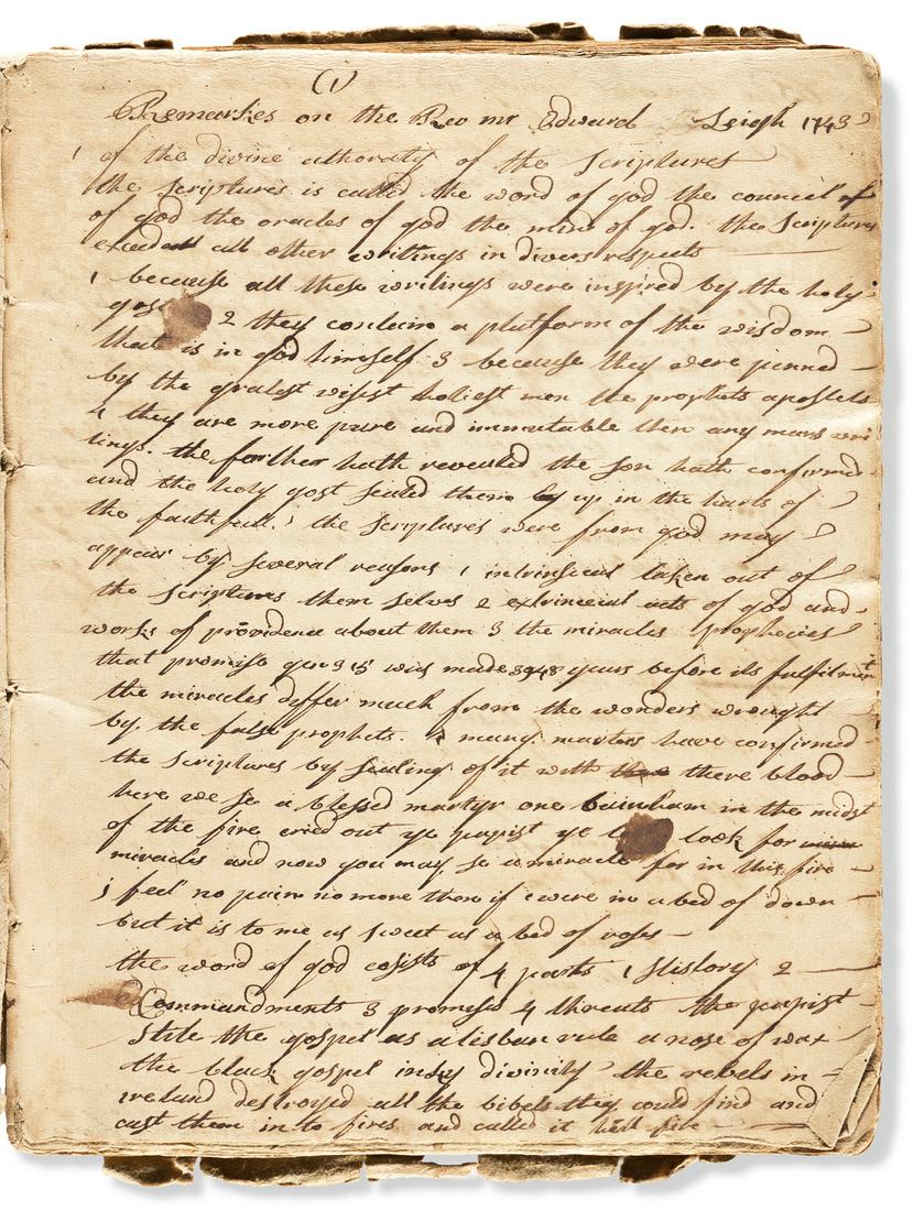 (RELIGION.) Elnathan Chauncey. Remarkes on the Rev. Mr. (1 of 1)