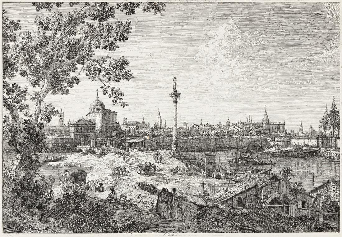 ANTONIO DA CANAL, IL CANALETTO An Imaginary View of (1 of 1)