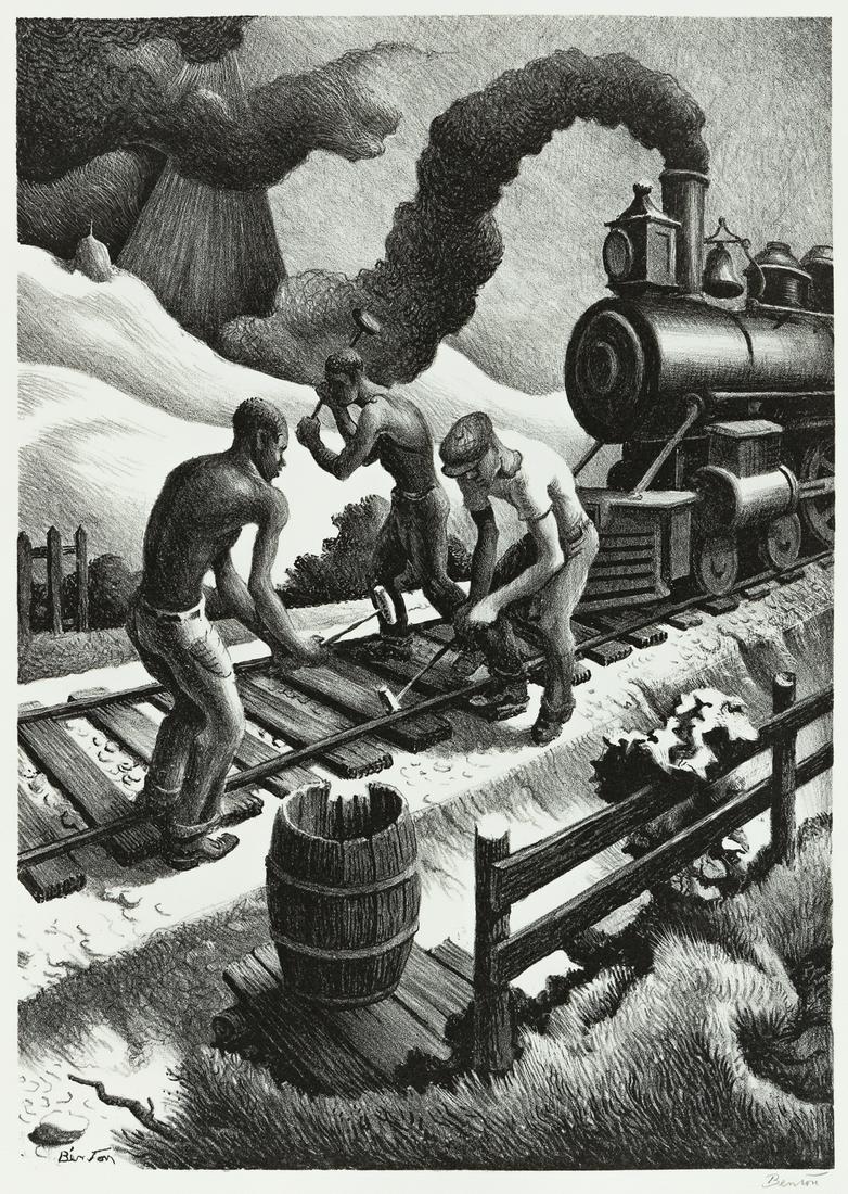 THOMAS HART BENTON Ten Pound Hammer. (1 of 1)