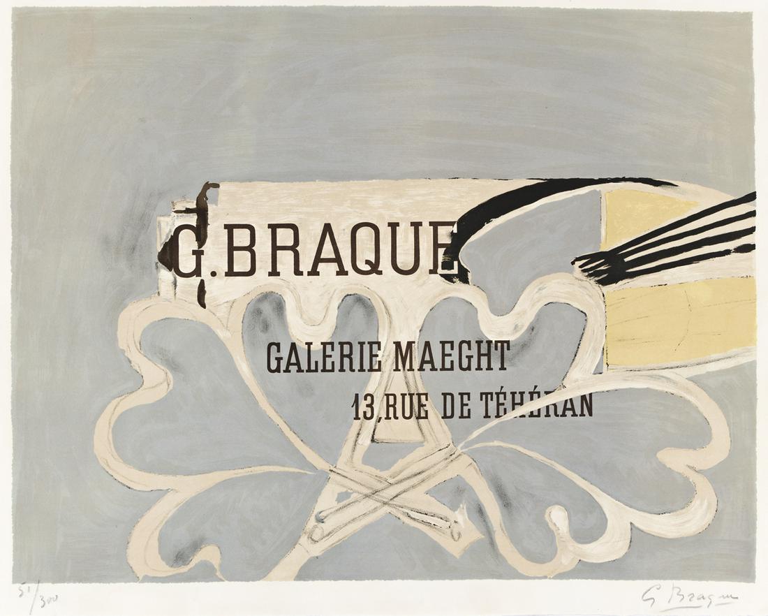 GEORGES BRAQUE (after) La Palette au Fond Gris, Galerie (1 of 1)