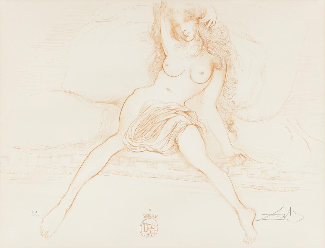 SALVADOR DALÍ Nu au sopha. (1 of 1)