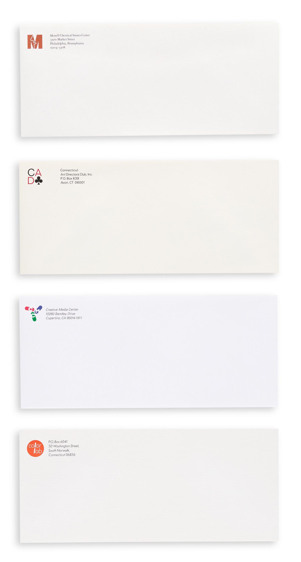 RAND, PAUL. 24 pieces of stationery and other ephemera. (1 of 2)