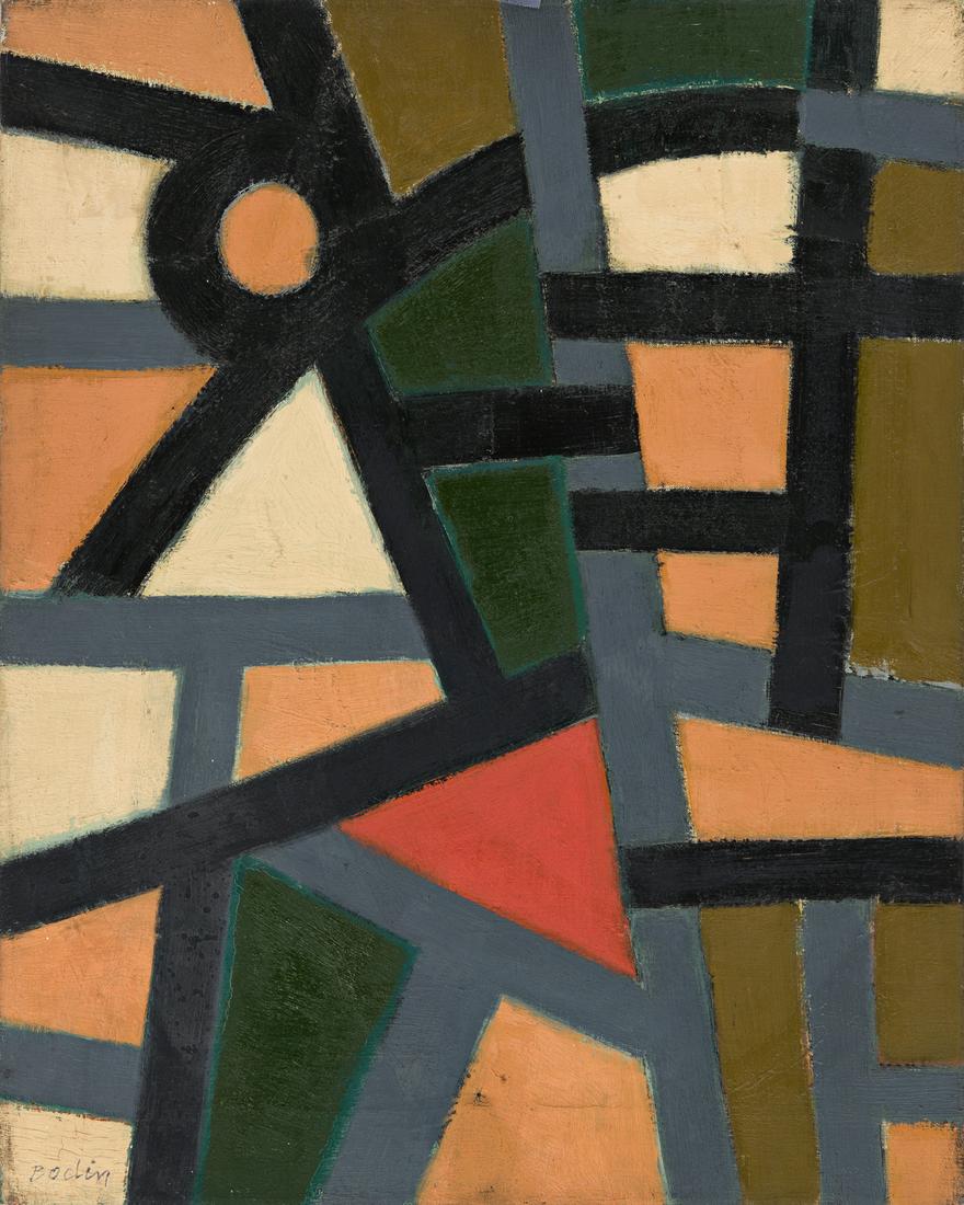 PAUL BODIN (1910 - 1994,AMERICAN) Untitled. (1 of 1)