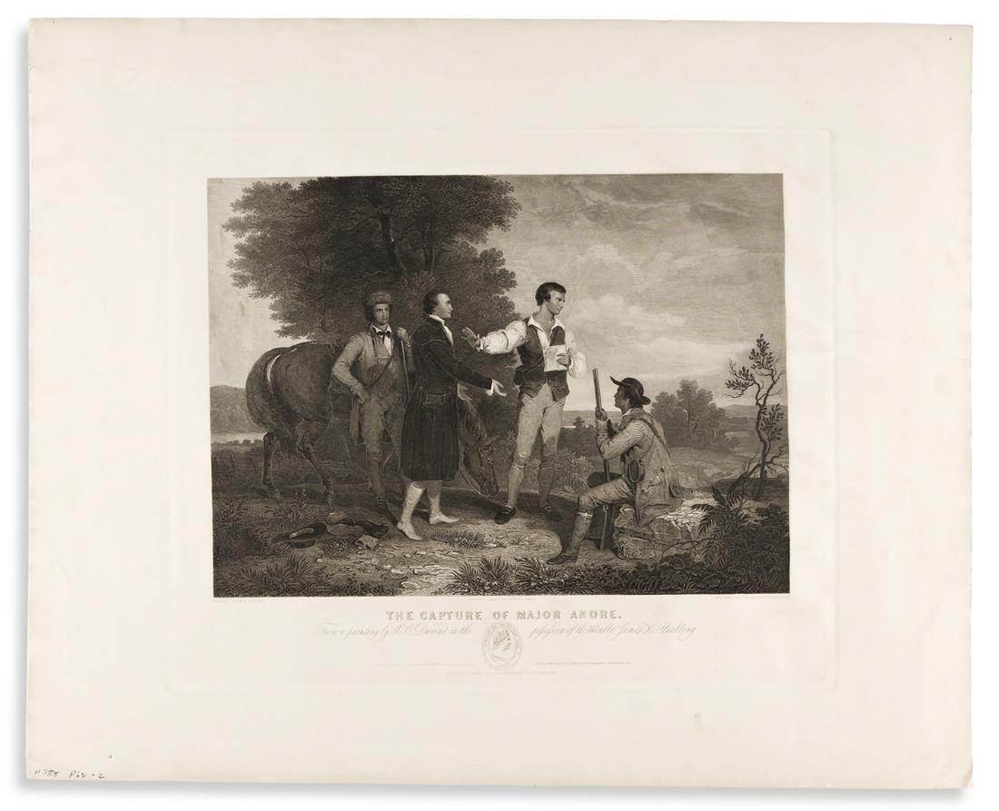 DURAND, ASHER B., after. The Capture of Major Andre. (1 of 1)
