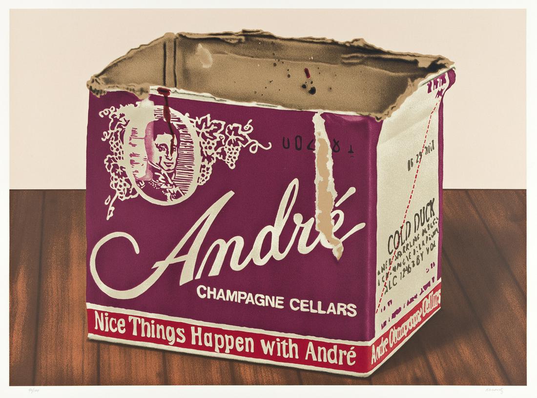 HOWARD KANOVITZ Two color screenprints. (1 of 2)