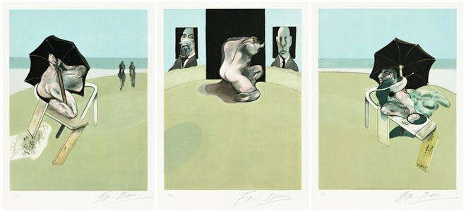 FRANCIS BACON Triptych.