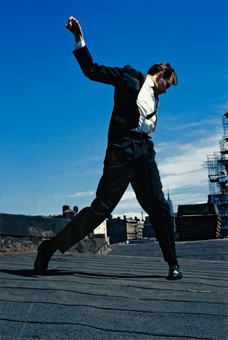 ROBERT LONGO Untitled (Eric).: ROBERT LONGO Untitled (Eric). Archival pigment print on Canson Platine fiber paper, 2014. 375x255 mm; 14¾x10 inches, full margins. Signed, dated "1981/2014" and numbered 42/75 in pencil, verso. P