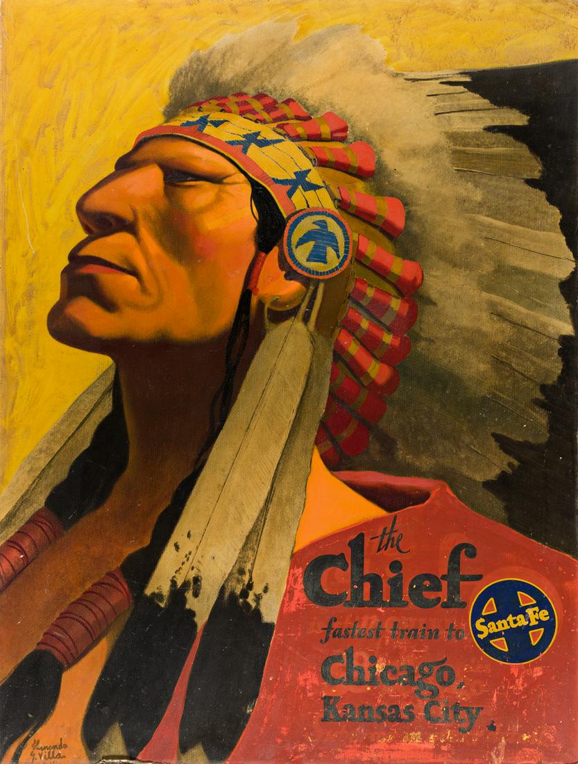 HERNANDO GONZALLO VILLA (1881-1952) "The Chief: Fastest (1 of 1)