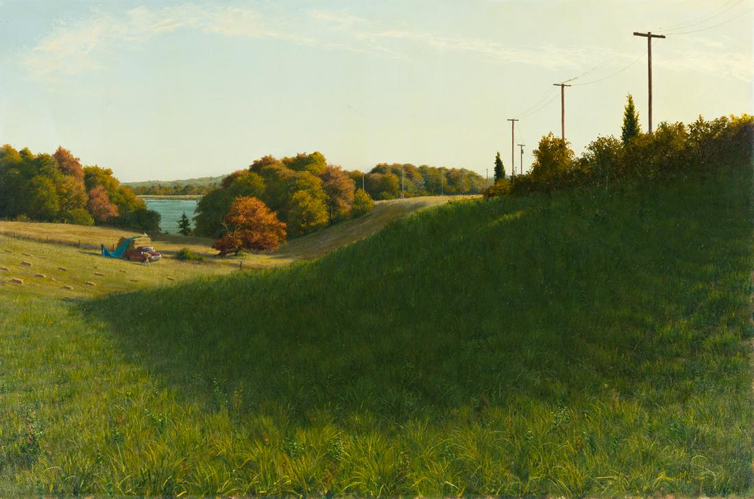 JOSEPH MCGURL Farmland near Westport River. (1 of 2)