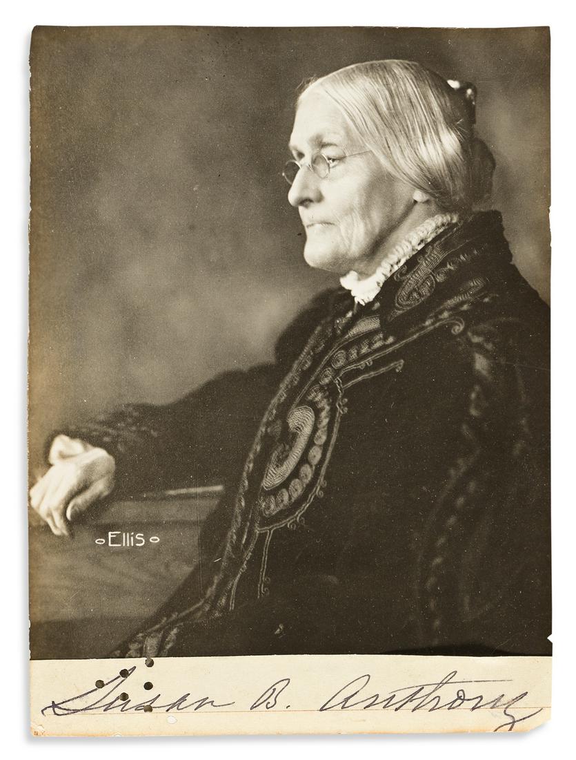 Anthony, Susan B. (1820-1906) Photographic Portrait (1 of 1)