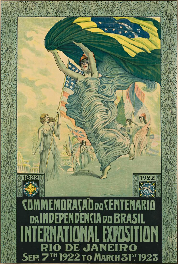 CARLOS OSWALD (1882-1971).  COMMEMORAÇÃO DO (1 of 1)