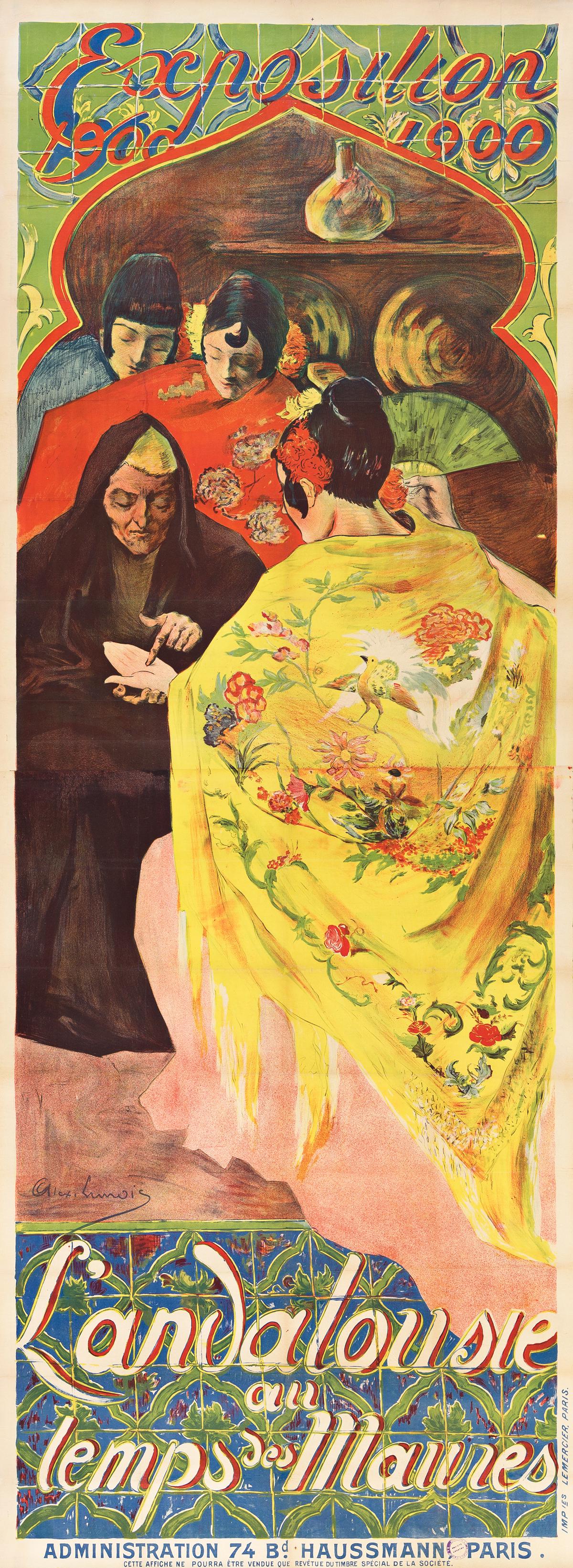 ALEXANDRE LUNOIS (1863-1916).  EXPOSITION / (1 of 1)