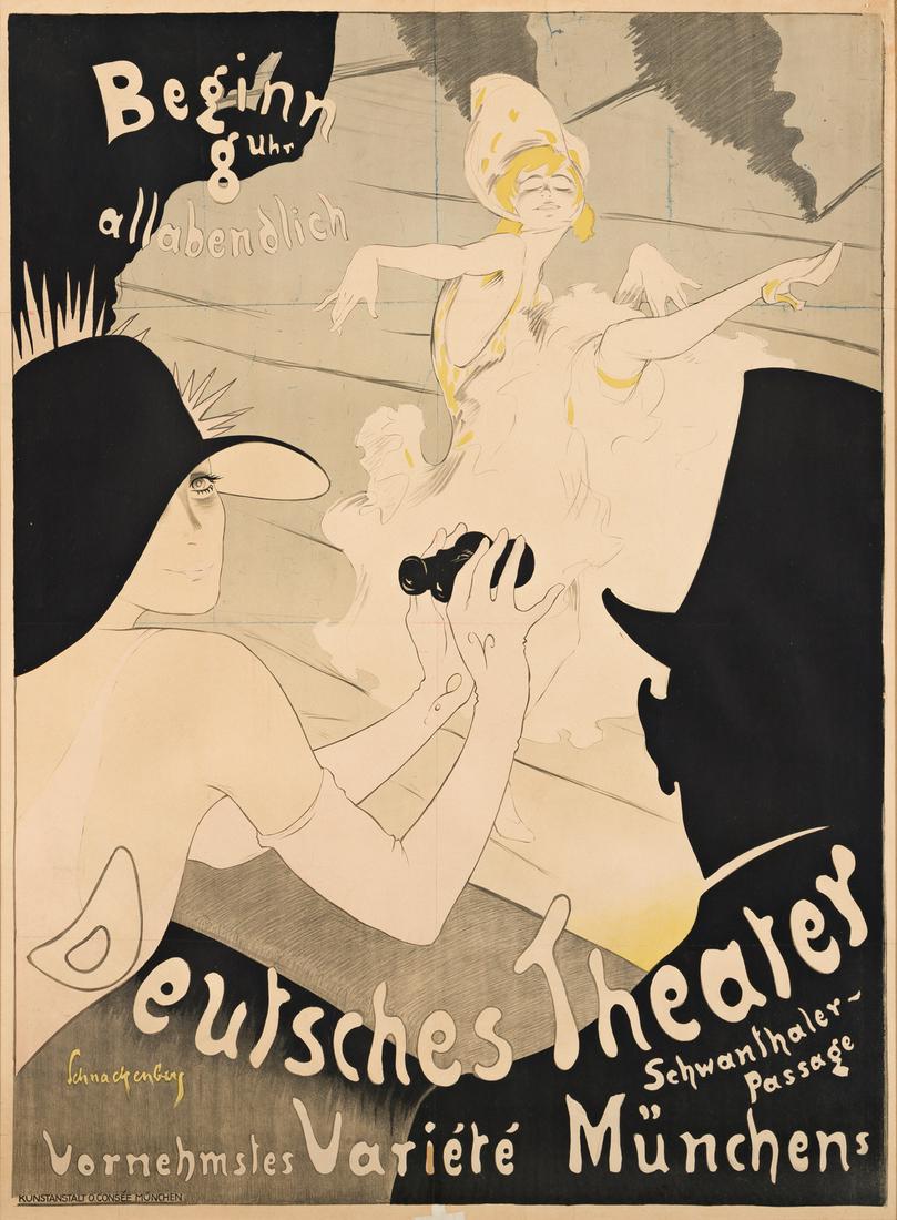 WALTER SCHNACKENBERG (1880-1961).  DEUTSCHES THEATER. (1 of 1)