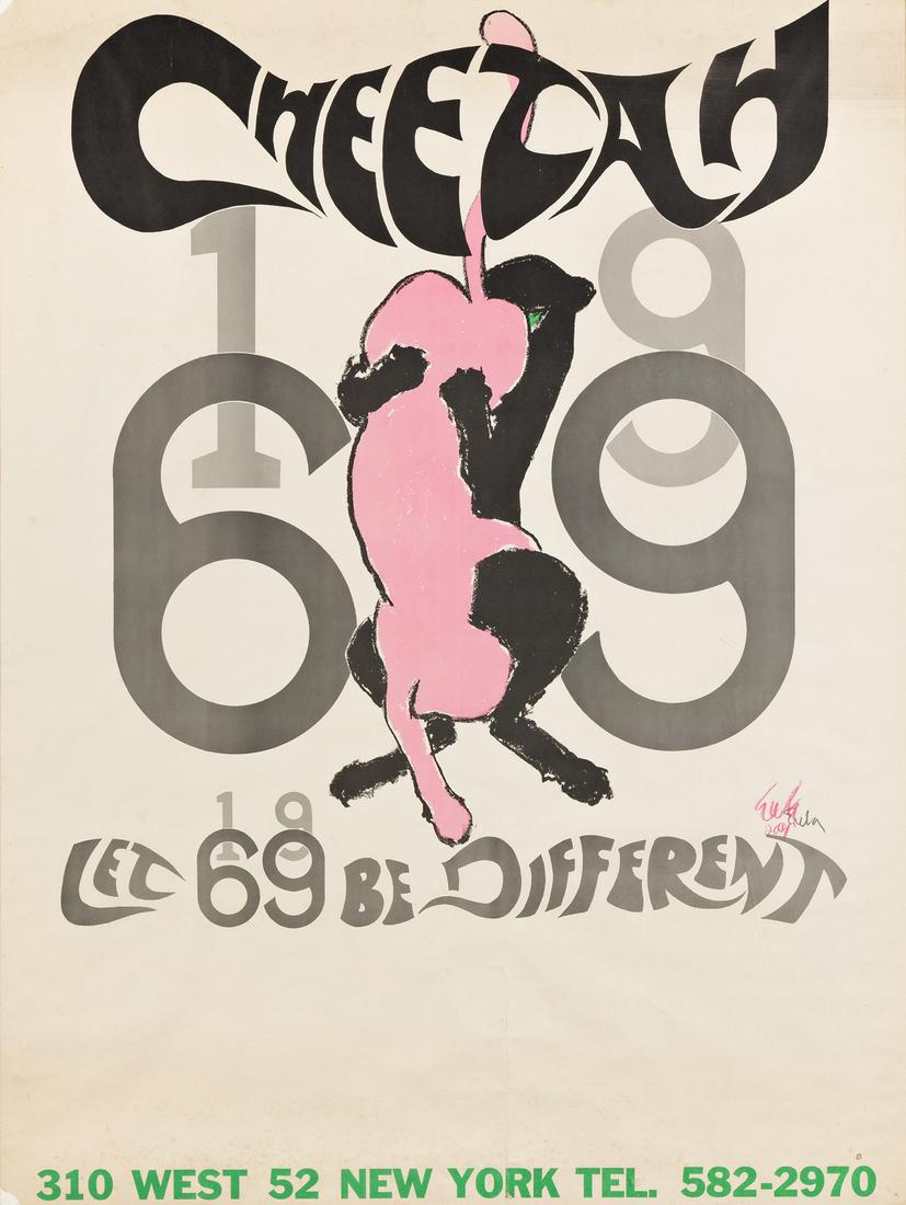 JOE EULA (1925-2004) Cheetah / Let 1969 Be Different. (1 of 1)