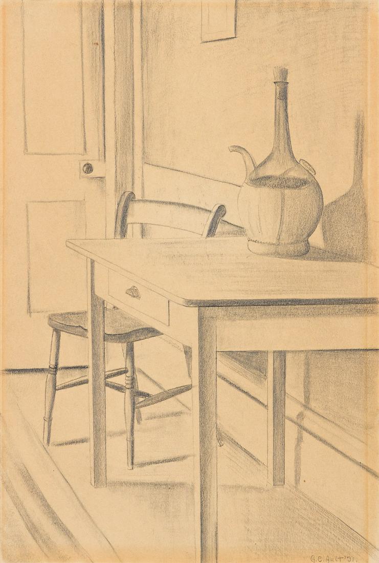 GEORGE C. AULT (1891-1948) Kitchen Table. (1 of 1)