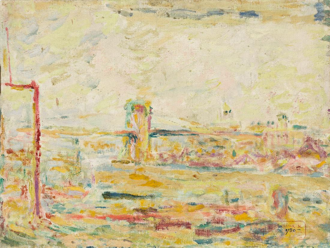 TURKU TRAJAN (1887-1959) Three oils on canvas board. (1 of 3)