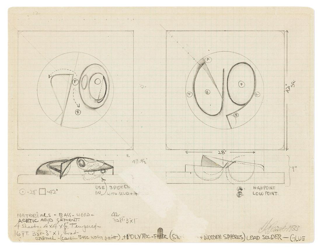 THEODORE ROSZAK (1907-1981) Studies for Constructions. (1 of 1)