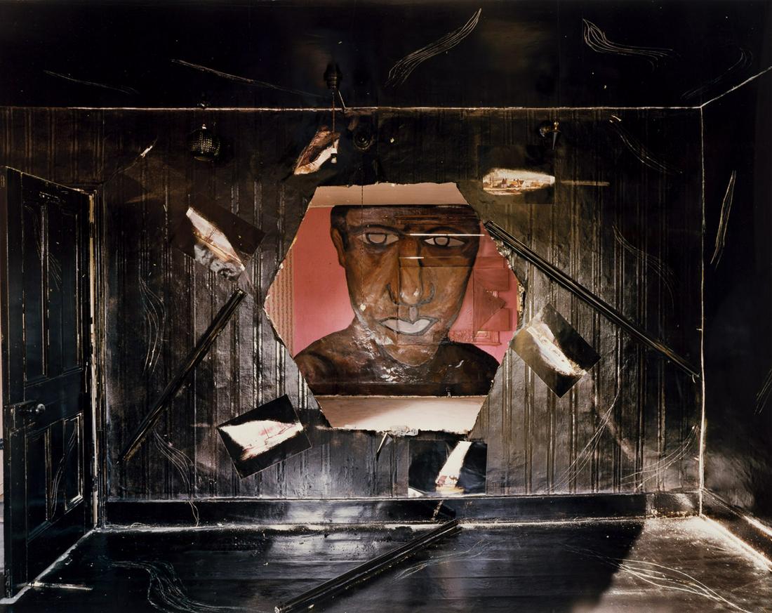 GEORGES ROUSSE (1947 - ) Untitled (interior).: GEORGES ROUSSE (1947 - ) Untitled (interior). Chromogenic print, the image measuring 596.9x755.6 mm; 23½x29¾ inches, the sheet 844.5x962 mm; 31¼x37 inches, with Rousse's signature, insc