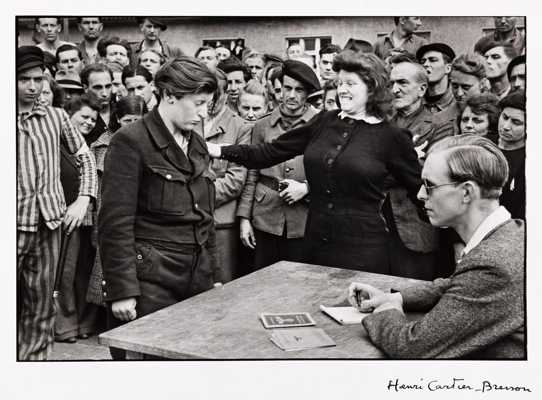 HENRI CARTIER-BRESSON (1908-2004) Gestapo informer (1 of 1)