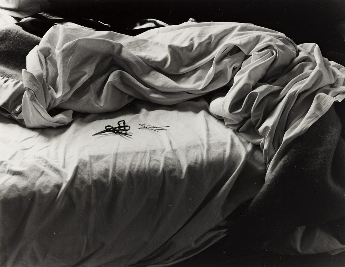 (IMOGEN CUNNINGHAM) (1883-1976) The Unmade Bed. (1 of 1)