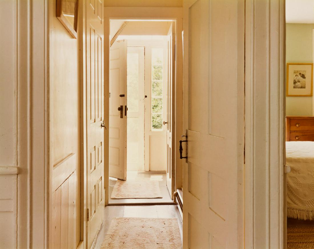 JOEL MEYEROWITZ (1938- ) Harting House.: JOEL MEYEROWITZ (1938- )Harting House. Chromogenic print, the image measuring 7½x9½ inches (19.1x24.1 cm.), the sheet 11x14 inches (27.9x35.6 cm.), with Meyerowitz's signature, title, da