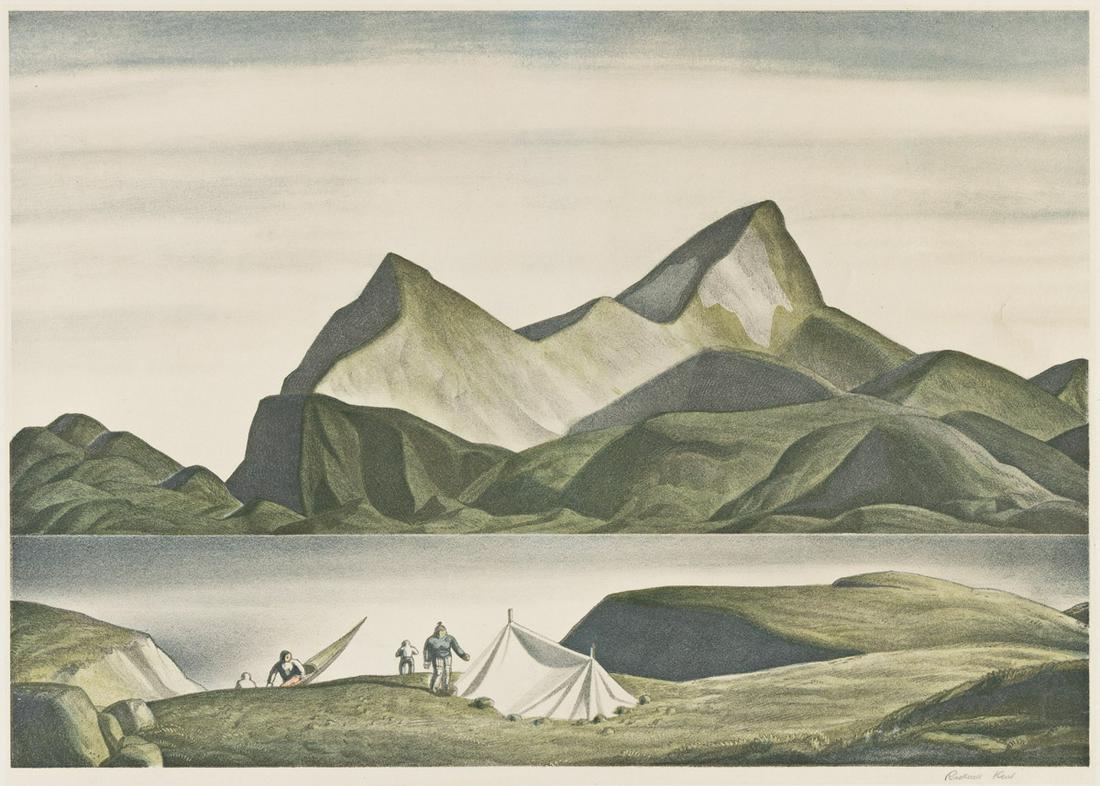 ROCKWELL KENT Sermilik Fjord. (1 of 1)