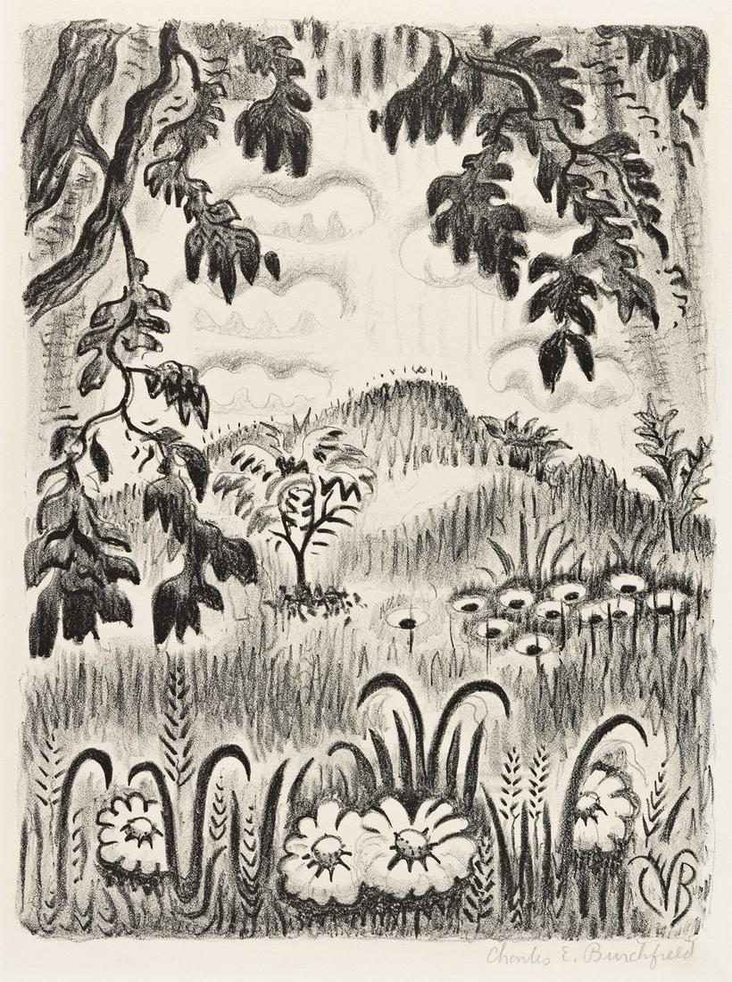 CHARLES BURCHFIELD Summer Benediction. (1 of 1)