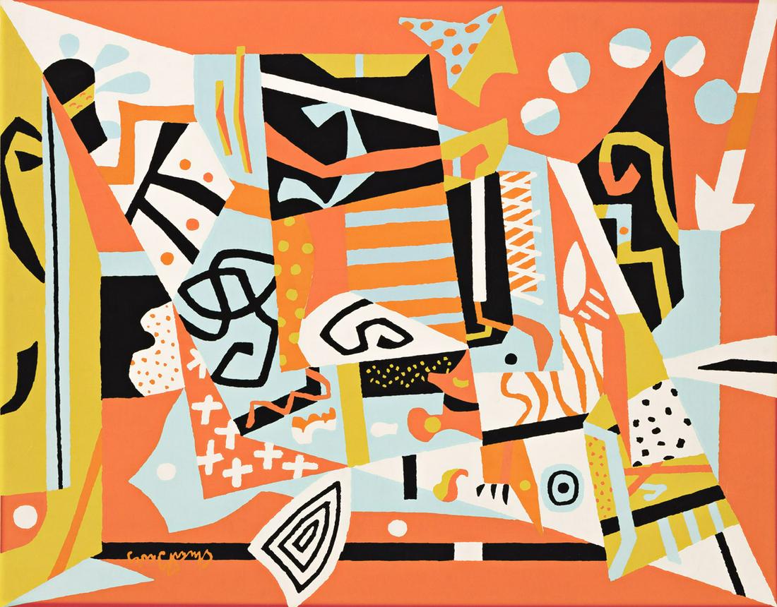 STUART DAVIS (after) Hot Still-Scape for Six (1 of 1)