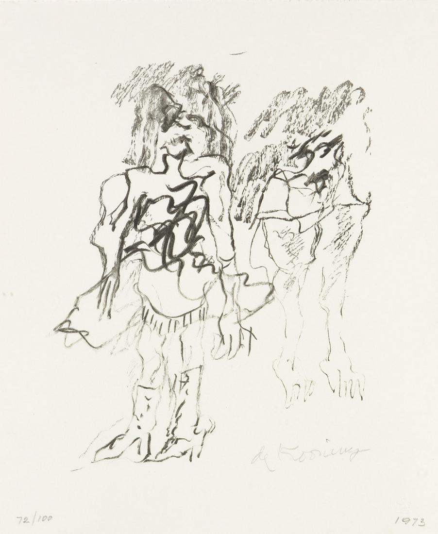 WILLEM DE KOONING Two Women. (1 of 1)